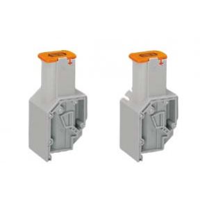Złączka bezpiecznikowa do transformatorów 4mm2 pomarańczowa 711-408 /100szt./ WAGO (711-408)